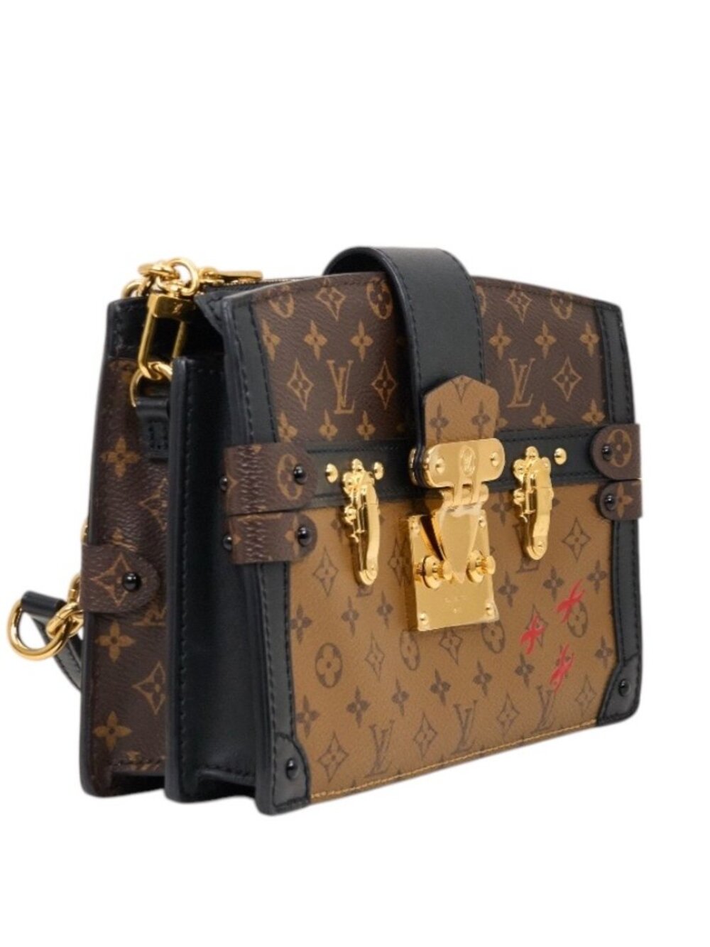 Louis Vuitton Trunk Clutch Monogram Reverse